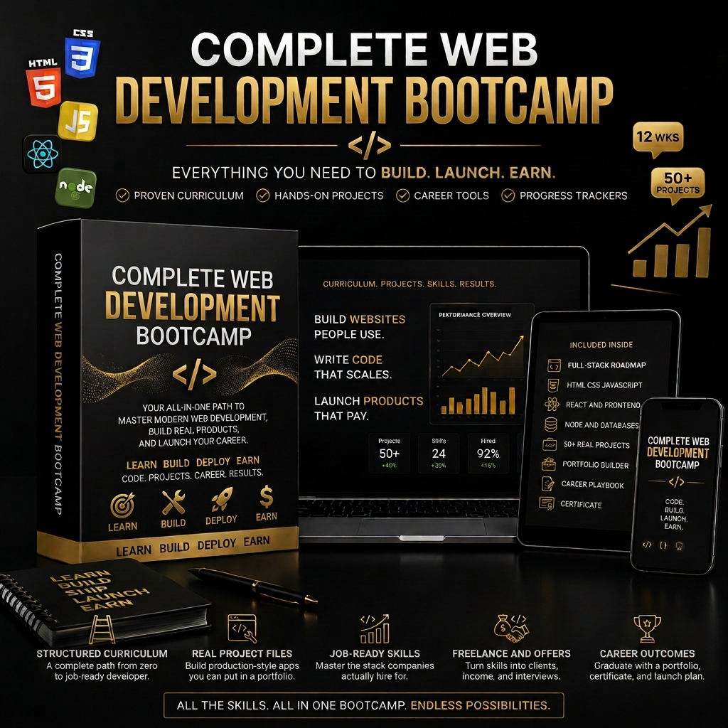 Complete Web Development Bootcamp